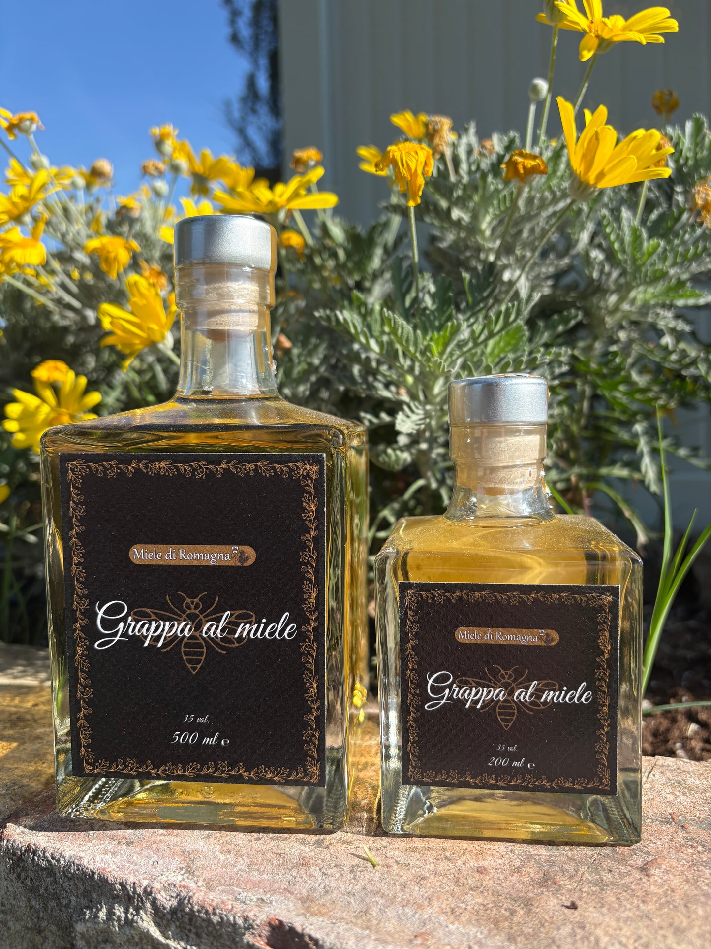 Grappa artigianale al miele di acacia