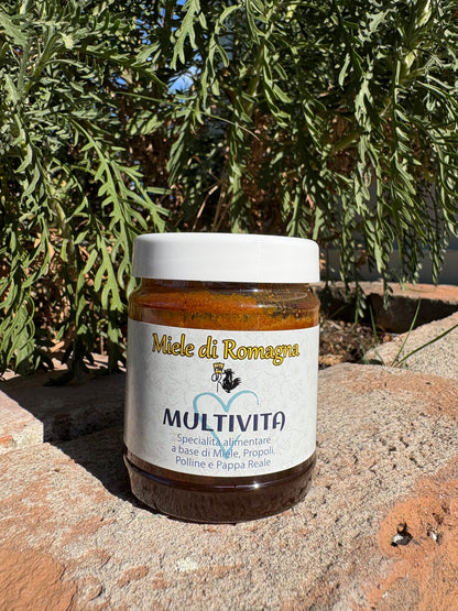 Multivita - Miele, Polline, Pappa Reale e Propoli 250gr